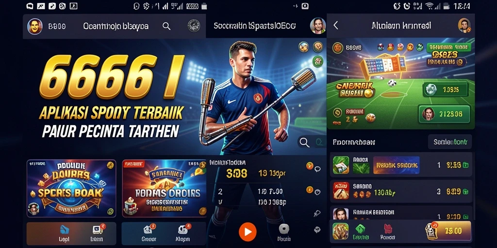 Screenshot dari gameplay Sportsbook yang menarik dan interaktif.
