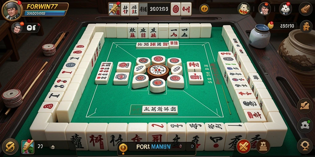 Tampilan gameplay seru dan menarik di FORWIN77.