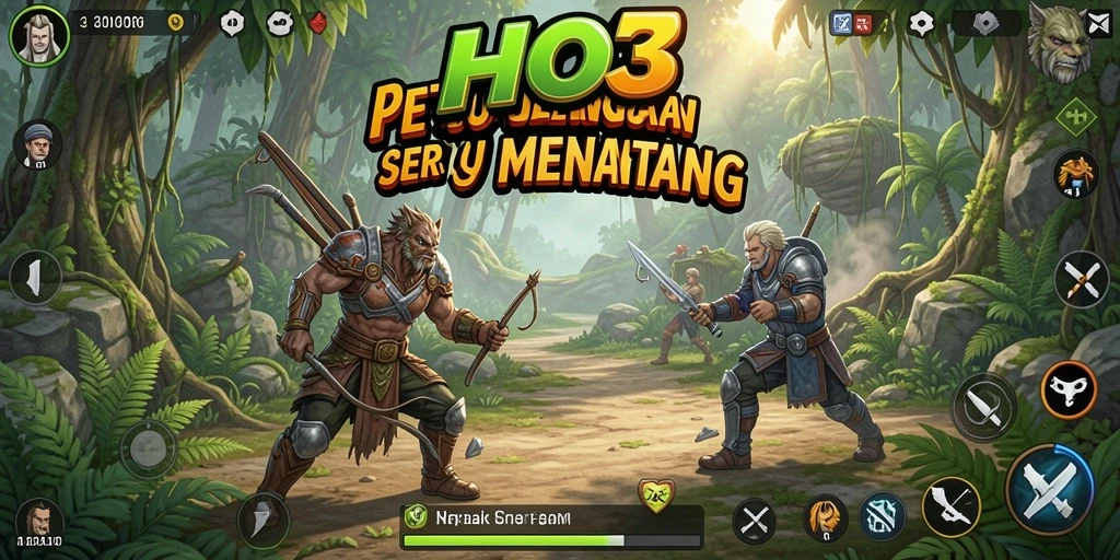 Gameplay HO3 yang memukau dalam dunia petualangan.