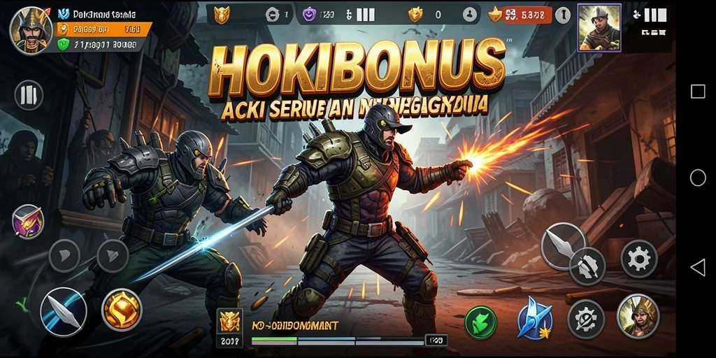 Tampilan menarik dan seru dari gameplay HOKIBONUS saat bermain.