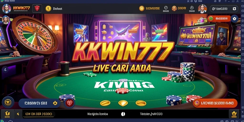 Tampilan gameplay Live Casino yang seru dan interaktif.
