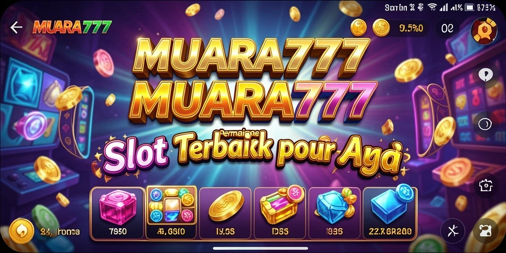 Tampilan gameplay Slot yang menarik dan mendebarkan di MUARA777.